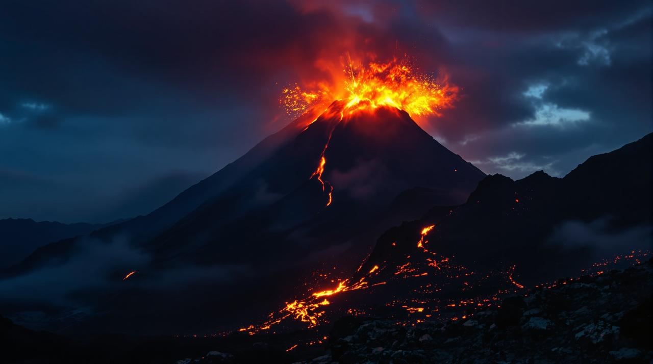 久久精彩视频-久久精彩视频HDR：火山爆发震撼实拍
